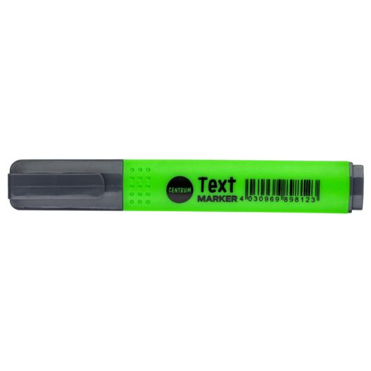 Text marker green chisel tip 1-4mm 