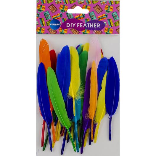 Spalvas putnu 8-15cm 30gab.