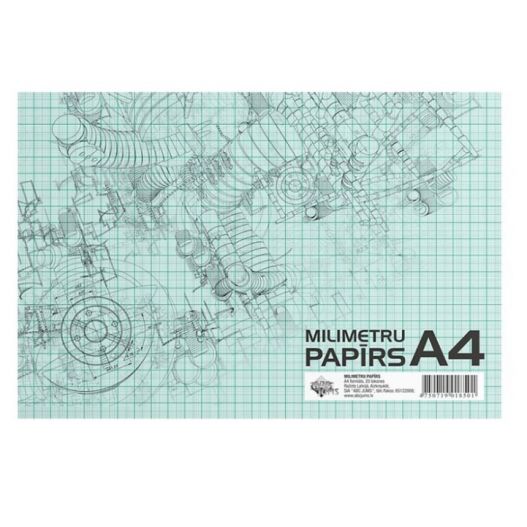 Cross-section paper A4 20sh.