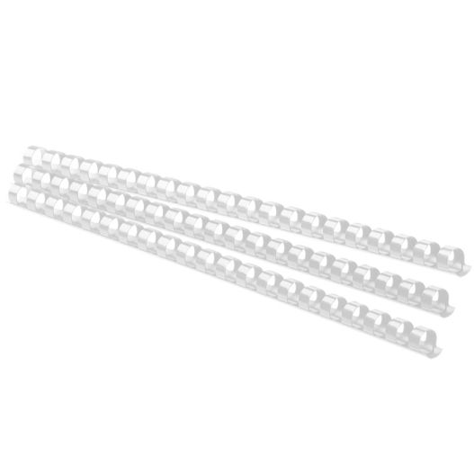 Binding comb 14mm 125sheets FOROFIS white 100pcs plastic