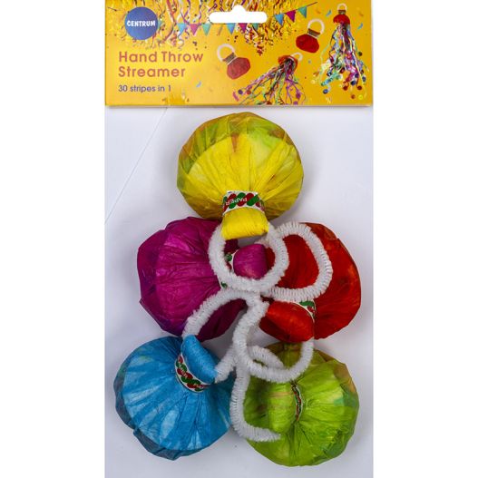 Streamers paper 30stripes (mixed colors)