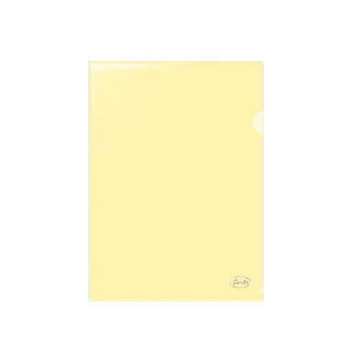 Clear folder A4 FOROFIS L-type 0.18mm (transparent yellow) PP