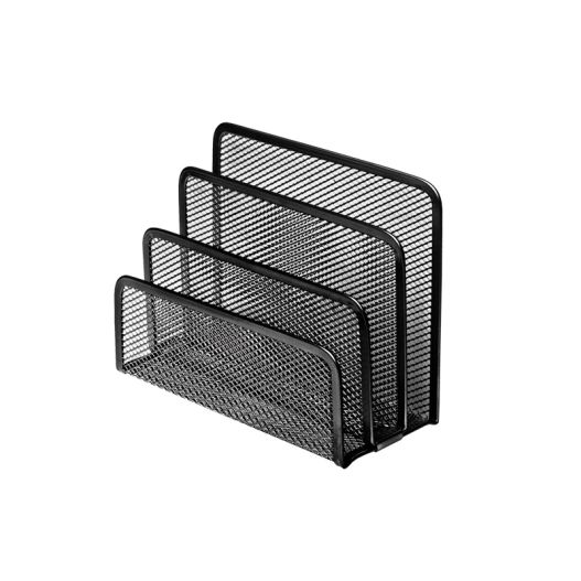 Paper holder Iron Mesh FOROFIS 17.8x7.6x12cm (black)