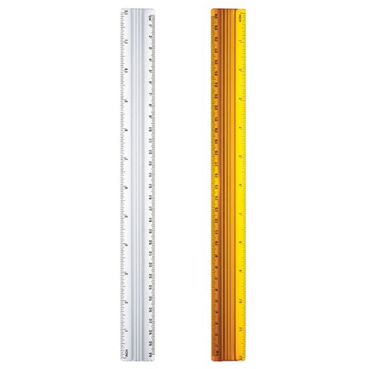 Ruler 30cm aluminum