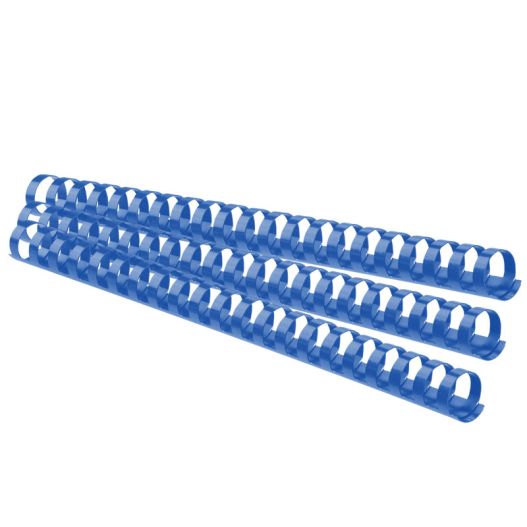 Binding comb 20mm 175sheets FOROFIS blue 100pcs plastic